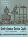 November, 1966 Spectrochemical Supplies Catalog