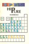 1977 SPEX Hi Pure Materials